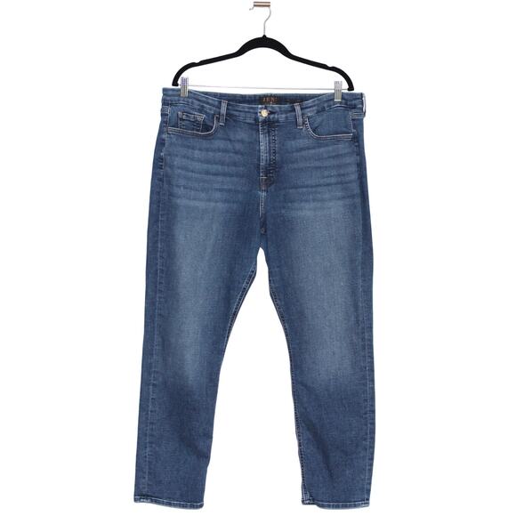 7 for All Mankind Jen 7 Slim Boyfriend Jeans Size XL - Picture 1 of 9